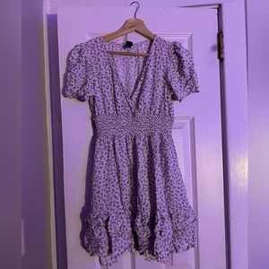 Small white floral dress